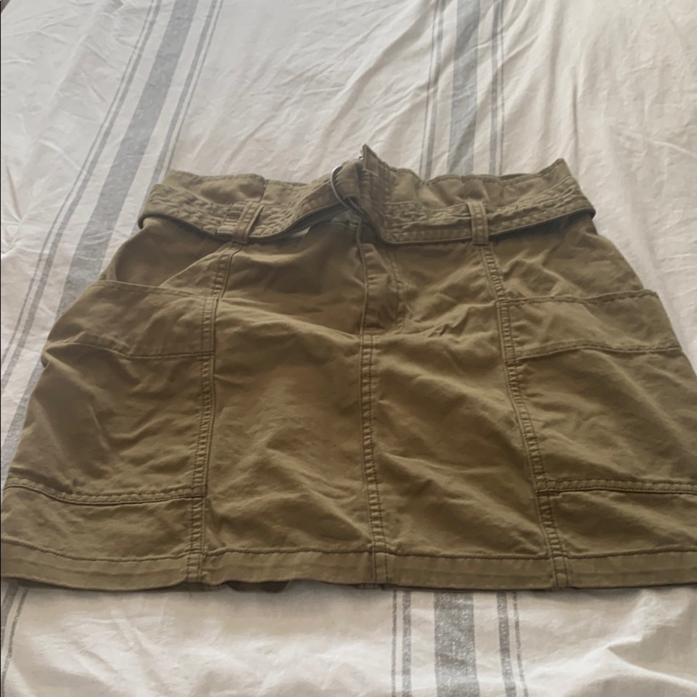 High waisted cargo Women's Skirt